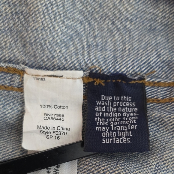 Madewell Classic Blue Jean Jacket Size S - Picture 7 of 9